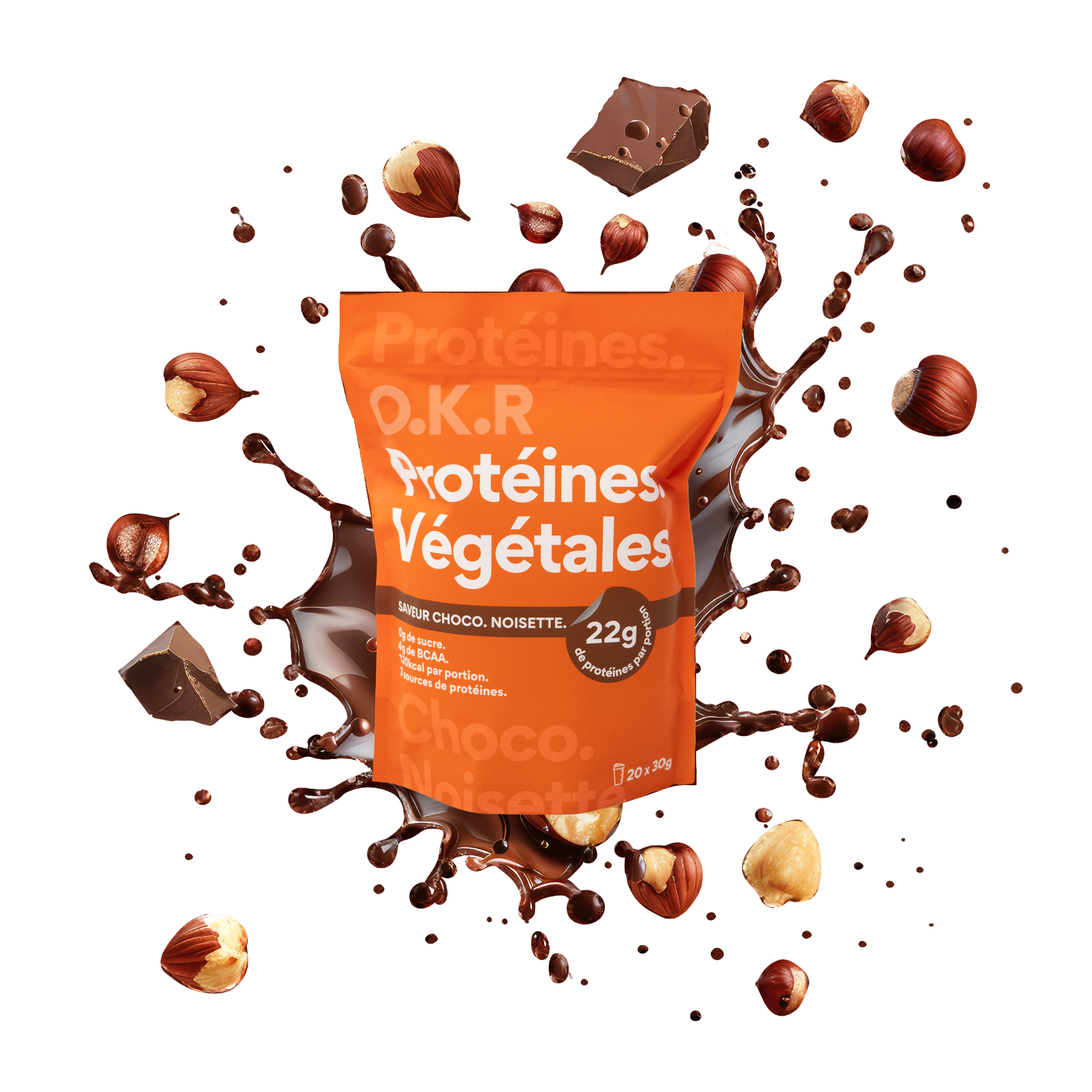 Shaker protéiné O.K.R Choco Noisette